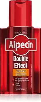 Alpecin Double Effect мужской кофеиновый шампунь против перхоти и против выпадения волос TU прозрачный