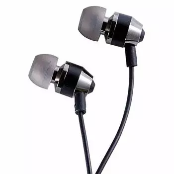 Alpex Gunmetal Wired Earphones Canal Earphones Hi-Unit HSE-A1000PN-G