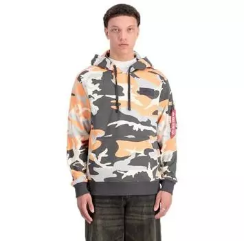 Alpha Industries Back Print Camo худи 3XL