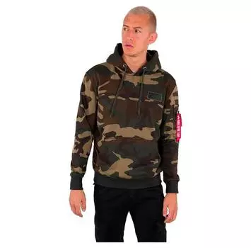 Alpha Industries Back Print Camo худи S