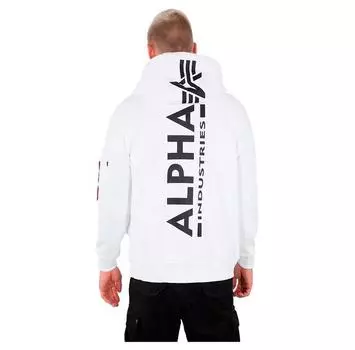 Alpha Industries Back Print full zip свитшот XL