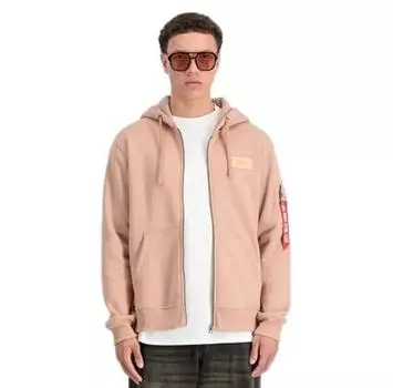 Alpha Industries Back Print full zip свитшот S