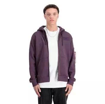 Alpha Industries Back Print full zip свитшот S