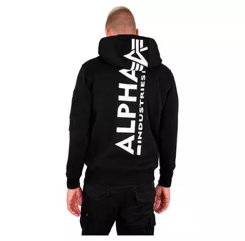 Alpha Industries Back Print Zip худи XL
