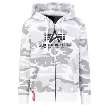 Alpha Industries Basic Camo full zip свитшот M
