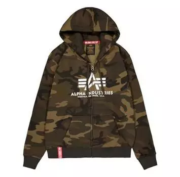 Alpha Industries Basic Camo full zip свитшот 3XL