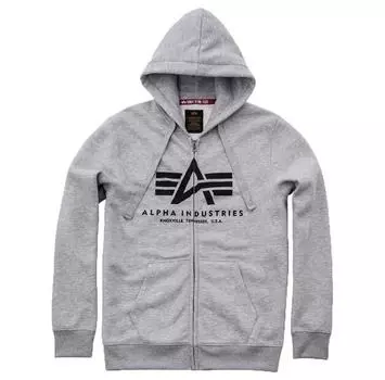 Alpha Industries Basic full zip свитшот S