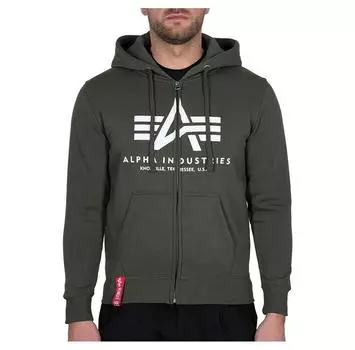 Alpha Industries Basic full zip свитшот XL