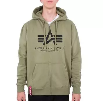 Alpha Industries Basic full zip свитшот XL