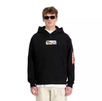 Alpha Industries Camo Panel худи S