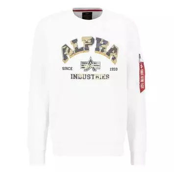 Alpha Industries College Camo свитшот 2XL