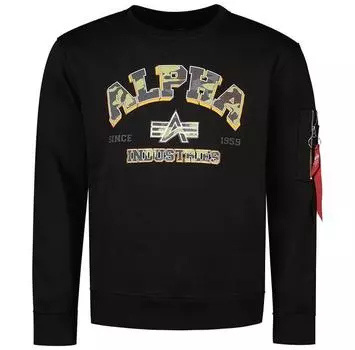 Alpha Industries College Camo свитшот 3XL