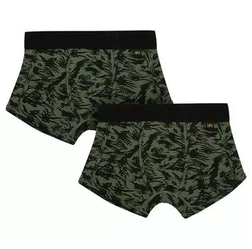 Alpha Industries Graphic All Over Print боксеры 2 шт. S