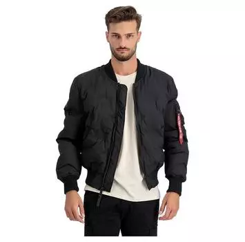 Alpha Industries MA-1 Emb Logo Puffer bomber куртка S