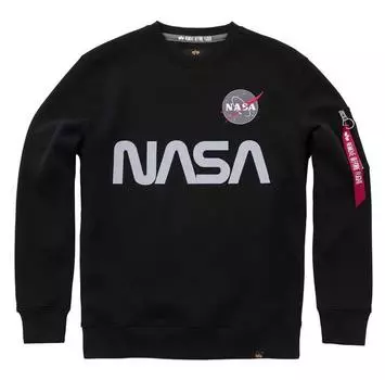 Alpha Industries NASA Reflective свитшот 2XL