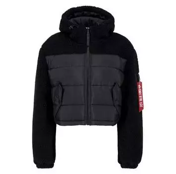 Alpha Industries Teddy puffer куртка L