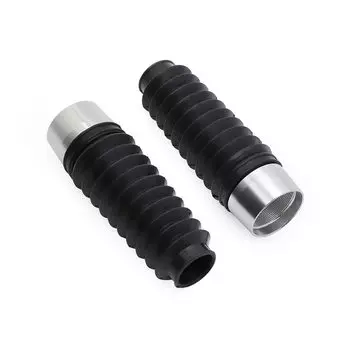 Alpha Rider Передняя вилка Boots алюминиевый комплект колпачков для Honda Z50 Z50R CT70 CT70H Передняя вилка Cover Shock Absorber для мотоцикла Мотоцикл 1969-1971 чёрный