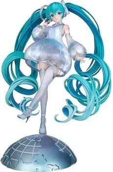 Alphamax Hatsune Miku MIKU EXPO 2021 Онлайн масштаб ПВХ окрашенная готовая фигурка версия. 1/7 AX-0247