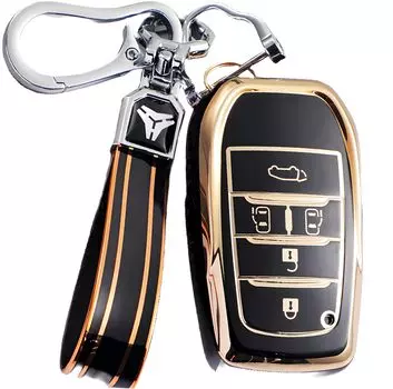 Alphard Vellfire 40 серии Noah New Voxy 90 серии Sienta совместим с чехлом для смарт-ключа Toyota, стильный чехол для ключей Alphard с защитой от царапин