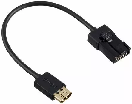 ALPINE HDMI Type E to A кабель-переходник подлинный автомобильный навигационный видео (для вывода) ККУ-610HE
