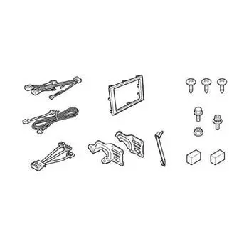 ALPINE Комплект для установки автомобильной навигации для серии X9 Rise (2019.11-2021.10) KTX-X9-RZ-200-NR чёрный