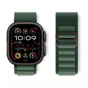 Alpine Loop для Apple Watch Ultra 2 Band 44 мм 45 мм 49 мм 40 мм 41 мм 42 мм нейлоновый браслет Trail correa Series 10 9 8 7 6 5 se ремешок 40mm 41mm S10-42mm