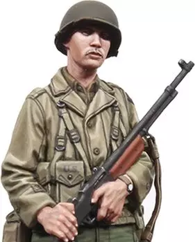 Alpine Miniature American 2nd Infantry Division BAR Gunner Resin Kit AM35321 1/35
