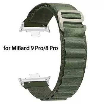 Alpine Strap для Mi Band 8 Pro Band Регулируемый браслет для Xiaomi Mi Band 8 Pro/Redmi Watch 4 ремешок Correa Mi 9 pro Аксессуары xiaomi band 8 pro оранжевый