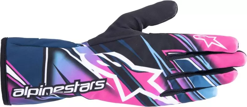 alpinestars RACE V2 COMP GLOVES S T-1K FUC/CY/WH 3553224-3035-S