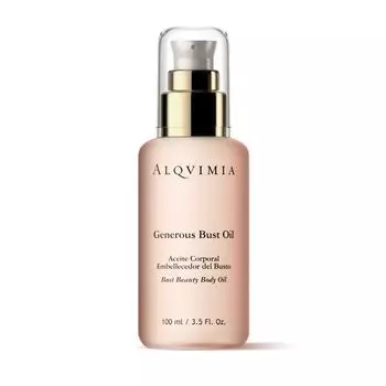 Alqvimia Щедрое масло для бюста 100мл