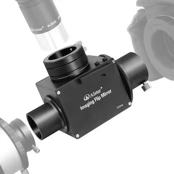 Alstar Astrophotography Flip Mirror with Eyepiece Adapter Flip Mirror Adapter for CCD Camera Refracting Telescope Astrophotography Precise 1.25 -