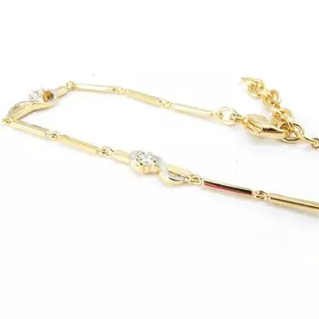 Altesse [I3162] - двухцветный позолоченный браслет Hug