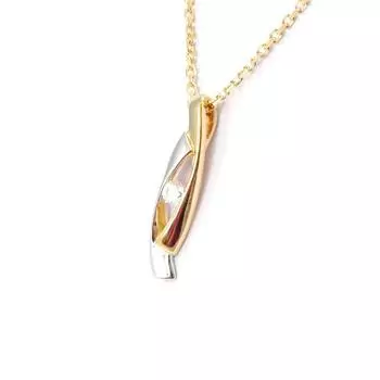 Altesse [I3167] - 2-цветное позолоченное ожерелье «Clin»