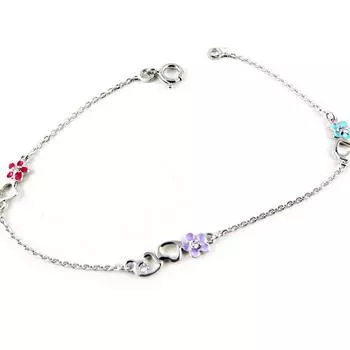 Altesse [L0063] - Серебряный браслет Iphignie tutti frutti