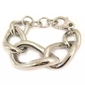 Altesse [L2935] - Серебряный стальной браслет Калипсо