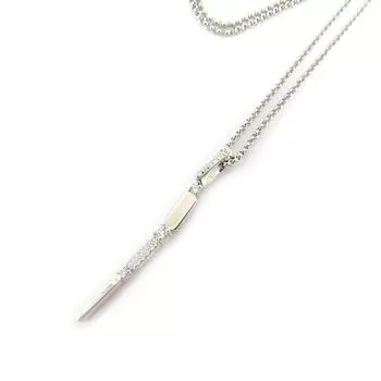 Altesse [L5368] - Белое серебряное ожерелье «Богиня»