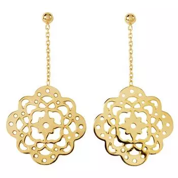 Altesse [M1193] - Позолоченные серьги Carmen