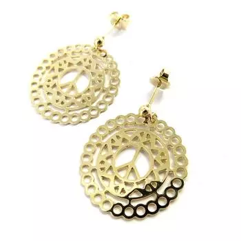 Altesse [M5904] - Позолоченные серьги Carmen (мир)