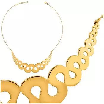 Altesse [N6950] - Позолоченное колье «Клеопатра»