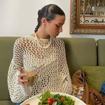 AltGoth винтажный повседневный вязаный свитер футболка с длинным рукавом Y2K ажурный халат топы свободные пуловеры футболка модная уличная одежда S бежевый