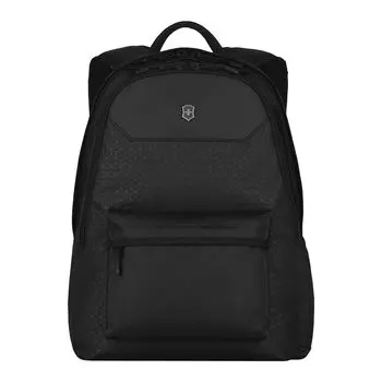Altmont Original Standard Backpack Функциональный и удобный деловой рюкзак с сетчатым карманом, крючком для ключей, держателем для ручек, биркой по имени, боковым карманом, повседневный, 25 л, черный