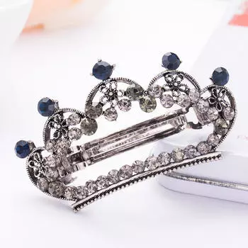 ALTOBEFUN Новая Мода Женские Кристальные Цветочные Заколки Для Волос Для Леди Заколки для Волос Девушки Элегантные Украшения Свадебные Заколки для Волос AE028