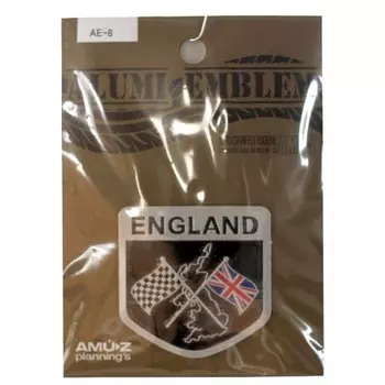 Алюминиевая эмблема Toyo Mark с флагом АНГЛИИ, наклейка AE-8
