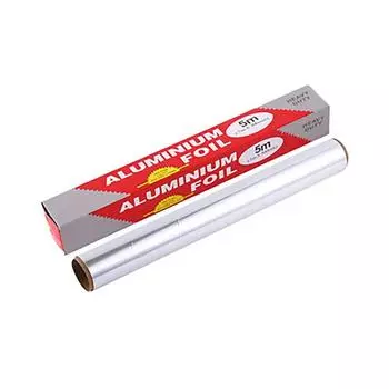 Алюминиевая фольга для аэрофритюрниц из фольги. Для запекания и гриля. Инструмент для барбекю в рулонах из фольги 5 meters