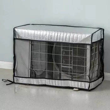 Алюминиевая фольга для кондиционера, портативный бытовой чехол, выбор нескольких размеров, защита от пыли, защита от солнца и водонепроницаемость