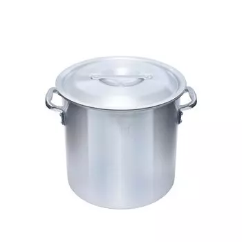 Алюминиевая газовая крышка Thunder Group Commercial Pot ALZND021 Pot, Only, 21 см, 7,3 л, со шкалой, в комплекте, для использования, двуручная