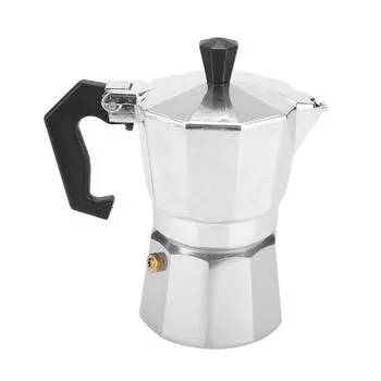 Алюминиевая итальянская кофеварка Moka Pot Espresso Coffee Maker Плита для домашнего офиса