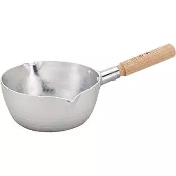 Алюминиевая кастрюля Yukihira Hokuriku 20 см, алюминиевая газовая плита, сделано в Японии, вареная еда, Mansaiden A-2066 серебряный