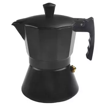Алюминиевая кофеварка Moka Espresso, индукционная плита, 150/300 мл, кухонный инструмент для кафе, эспрессо-кофеварка, газовая плита 150ML