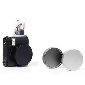 Алюминиевая крышка объектива 88 мм, передние крышки объектива для крышки объектива камеры, защищают объектив от воды, пыли, грязи чёрный